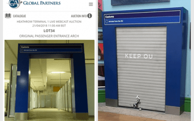 How Heathrow’s cast-off became the  talk of the Royal Academy Summer Show